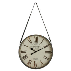 Antique Wall Clock With Strap