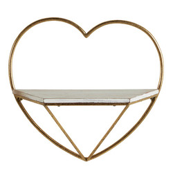 Heart Wall Shelf