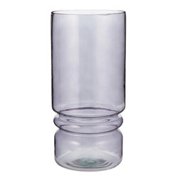 Smoke Color Glass Vase