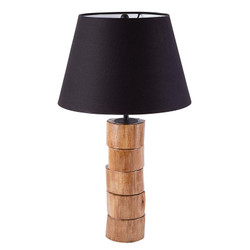 Matte Wood Lamp