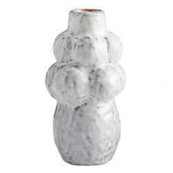 White Bubble Vase - Small