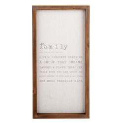 Framed Tabletop - Family