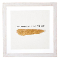 Framed Wall Art - God Has