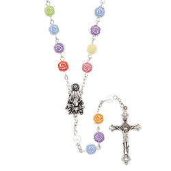 Mary's Little Garden Rosary - 8/pk