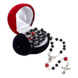 Rosary with Ladybug Case - 3/pk