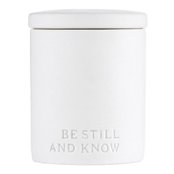 Face to Face Ceramic Candle - Scented - Be Still & Know