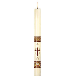 No 9 Agnus Dei Paschal Candle