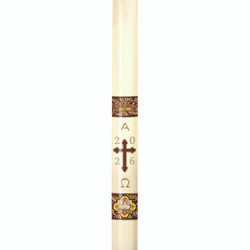 No 6 Special Agnus Dei Paschal Candle