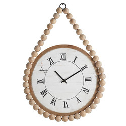 Beaded Hanging Wall Clock