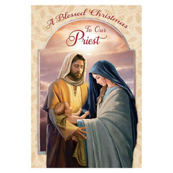 A Blessed Christmas to Our Priest Card