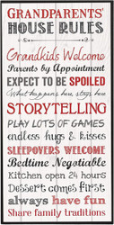House Rules Decorative Wall Art Sign Plaque House Rules Decorative Wall Art Sign Plaque