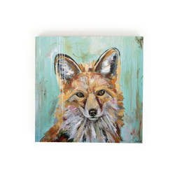 Wood Block - Fox