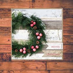 Greeting Card - Christmas - Wreath Greeting Card - Christmas - Wreath