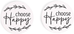 Car Coasters - Choose Happy Car Coasters - Choose Happy
