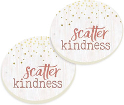 Car Coasters - Scatter Kindness Car Coasters - Scatter Kindness