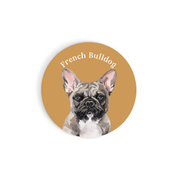 Car Coaster - French Bulldog