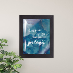 Sweet Dreams Sleep Tight I Love You Goodnight Acrylic Sign Sweet Dreams Sleep Tight I Love You Goodnight Acrylic Sign