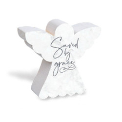 Shape Sign - Saved By Grace