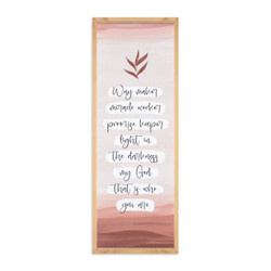 Framed Art - Way Maker