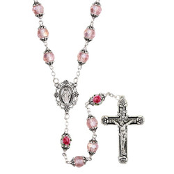 Pink Madonna of the Rose Rosary
