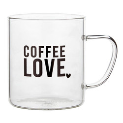 Glass Mug - Coffee Love Glass Mug - Coffee Love