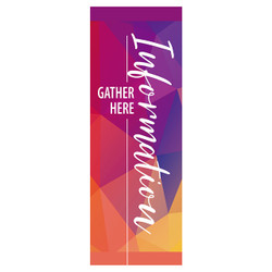 Information X-Stand Banner
