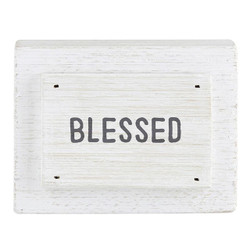Face to Face Wood Block - Blessed Face to Face Wood Block - Blessed