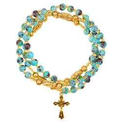 Our Lady of Guadalupe Wrap Rosary Bracelet - 4/pk