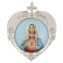 Immaculate Heart of Mary Heart Lapel Pin - 12/pk