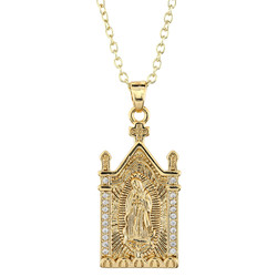 Our Lady of Guadalupe Shrine Pendant - 8/pk