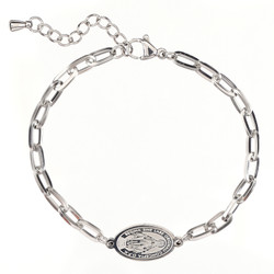 Miraculous Stainless Steel Link Bracelet - 6/pk