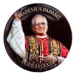 Pope Leo XIV 3D Resin Magnet - 10/pk