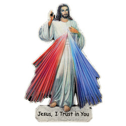 Divine Mercy Metal Magnet - 10/pk