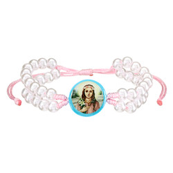 St. Philomena Epoxy Cord Bracelet - 10/pk