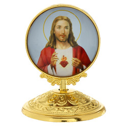 Sacred Heart Desk Stand - 8/pk
