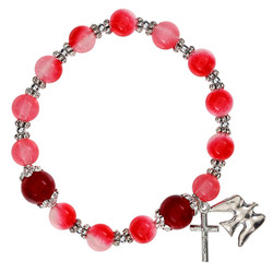 Holy Spirit Confirmation Rosary Bracelet - 10/pk