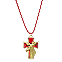Confirmed in Christ Confirmation Cross Pendant - 12/pk