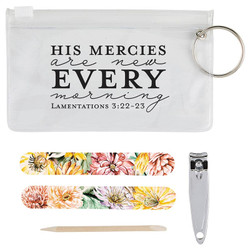 His Mercies Manicure Set - 6/pk