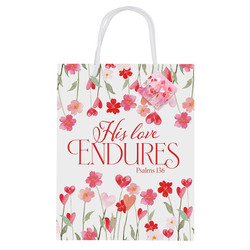 His Love Paper Gift Bag - 12/pk