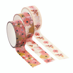 Bee Kind Washi Tape (3 Asst) - 12/pk
