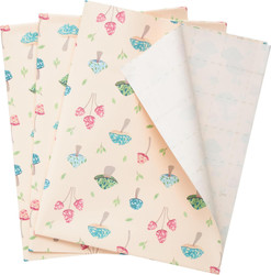 Wrapping Paper Sheet - Marble Mushroom 3pk