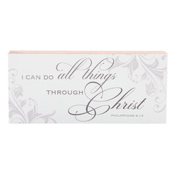 Wood Block - I Can Do All Things