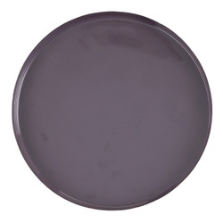 Round Enamel Lilac Tray - Medium
