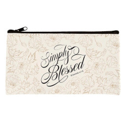 Simply Blessed Accessory Pouch - 6/pk