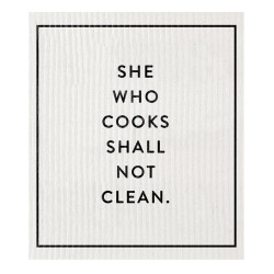 Organic Dish Cloth - Shall Not Clean