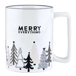 Holiday Organic Mug - Merry Everything Trees
