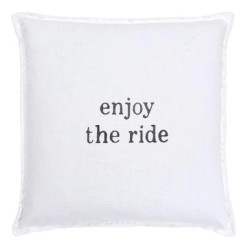 Face to Face Euro Pillowcase- Enjoy the Ride