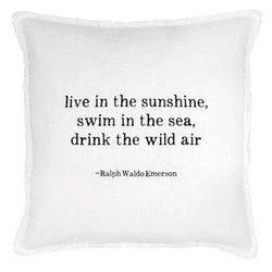 Face to Face Euro Pillowcase - Live Sunshine