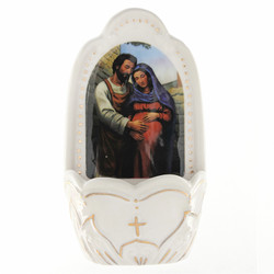 Our Lady of Advent Holy Water Font - 3/pk
