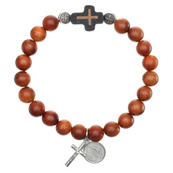 St. Benedict Cross Bracelet - 12/pk